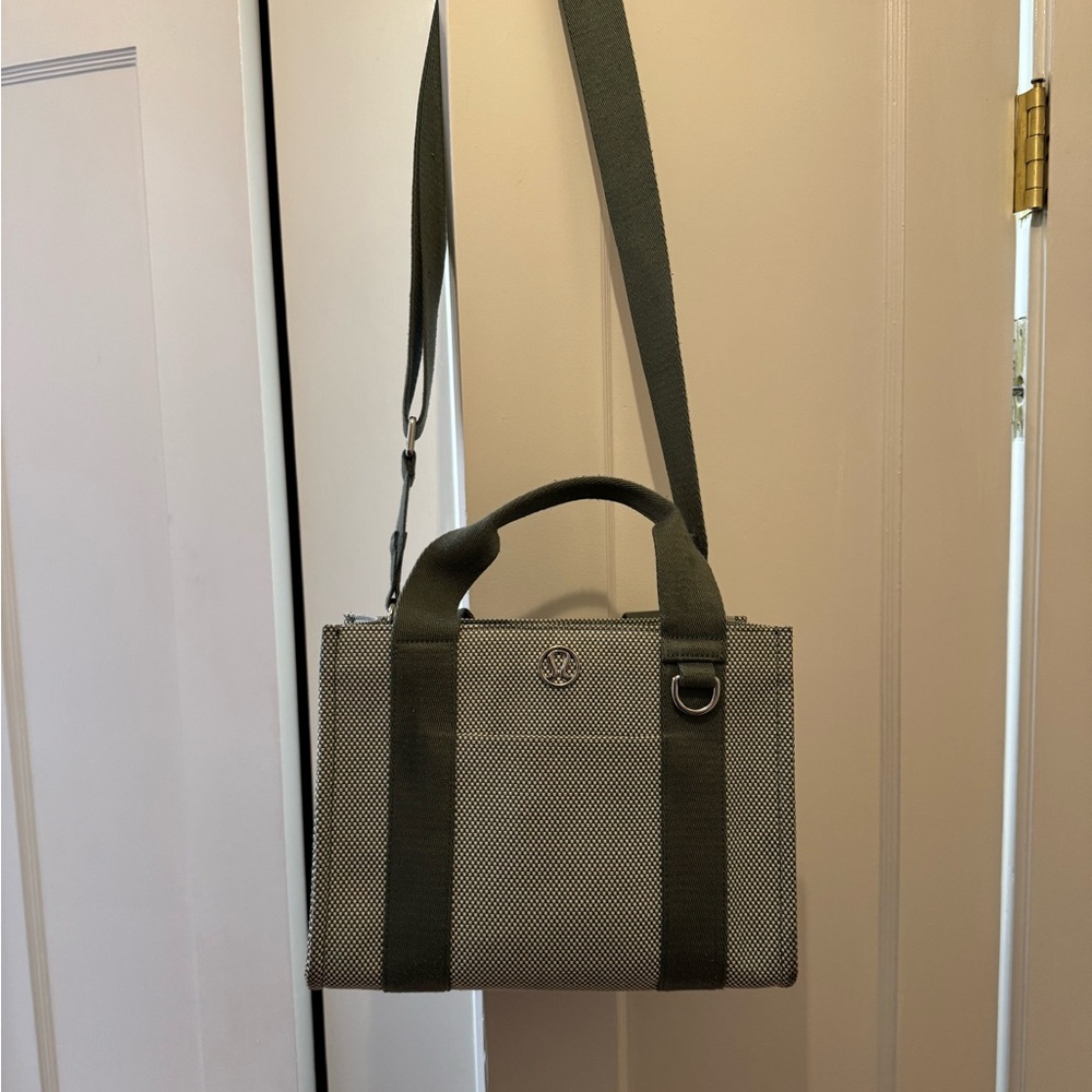 Lululemon 2-tone Canvas Mini Tote Bag 4.5L
